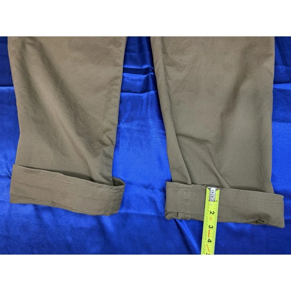 Polo Ralph Lauren Men's 38x32 (38x29.5) Stretch Classic Fit Chino Pants Dark Tan